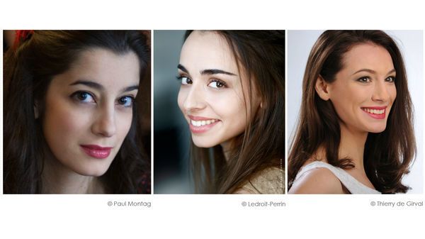 Raquel Camarinha © Paul Montag / Léa Desandre © Ledroit-Perrin / Catherine Trottmann © Thierry de Girval