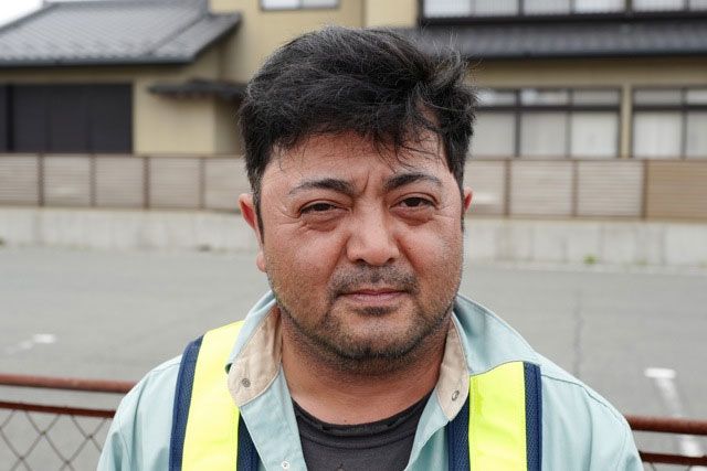 Travailleur zone contaminée, Namie / Odaka, Fukushima 2016