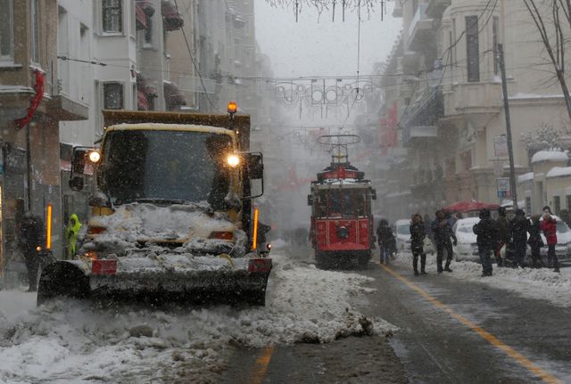 Dans le centre d'Istanbul