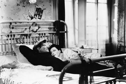 Jean Gabin et Arletty dans Le jour se lève de Marcel Carné Jean Gabin et Arletty dans Le jour se lève de Marcel Carné