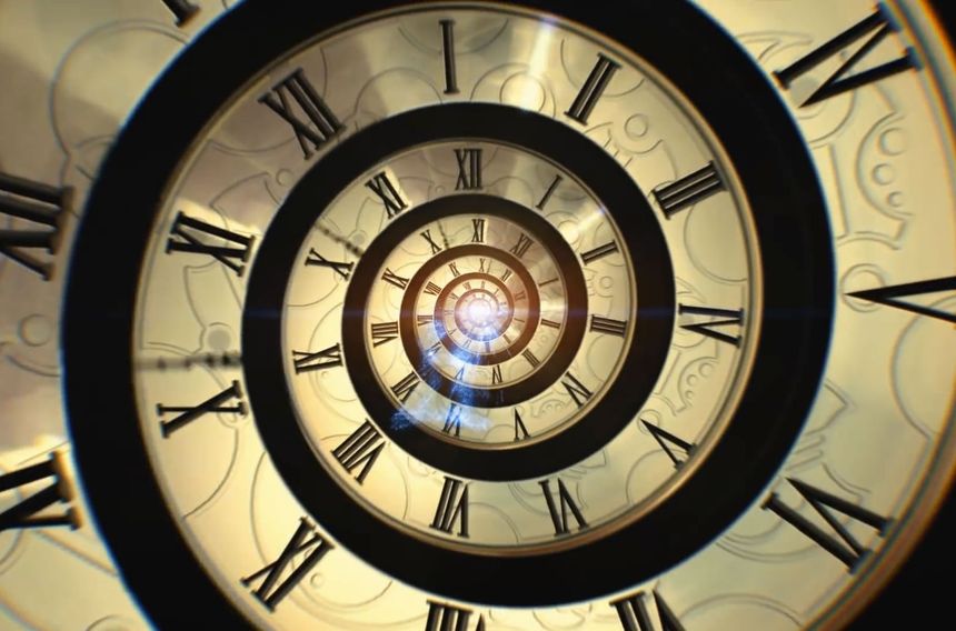 Le générique de la série Dr Who, qui raconte les aventures d'un voyageur capable de traverser le temps et l'espace.