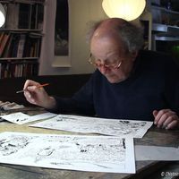 Jean-Claude Mézières dans le film documentaire d'Avril Tembouret, "L'Histoire de la page 52"