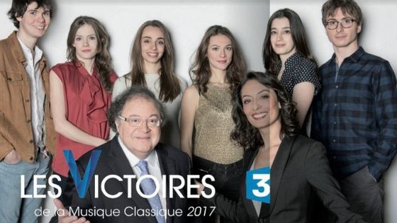 Révélations des Victoires de la Musique Classique 2017 avec Leila Kaddour-Bouddadi Frédéric Lodéon - France 3 - photo by Nathalie Guyon