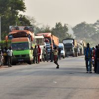 Des ivoiriens bloqués à 15 kms de Bouaké après la fronde lancée le 05/01 par des militaires