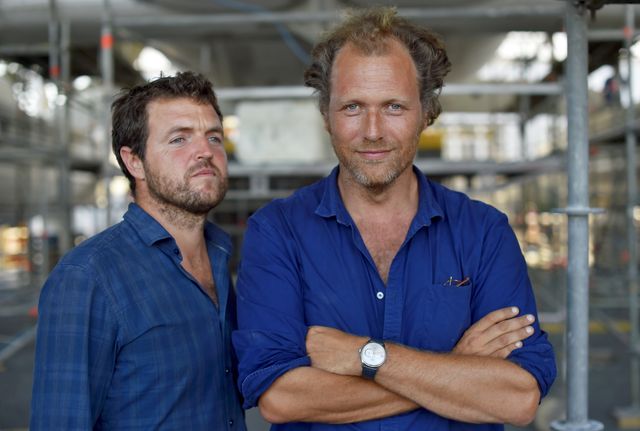 Victorien Erussard et Jérôme Delafosse