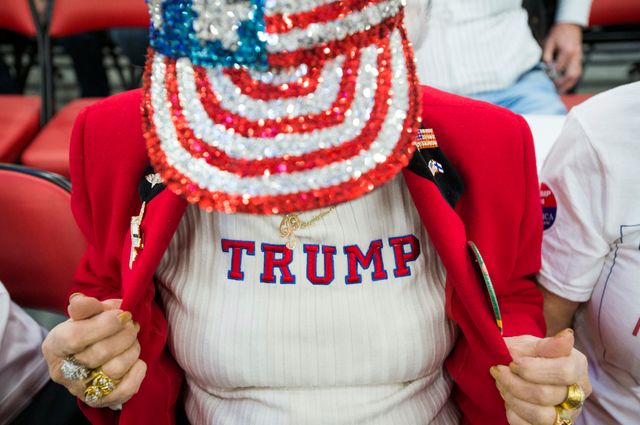 Donal Trump à Point Arena (fevrier 2016)