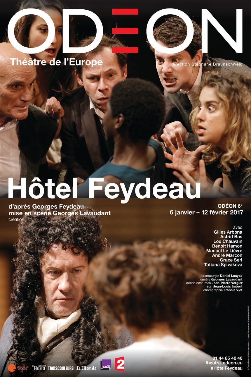 Hôtel Feydeau, mise en scène Georges Lavaudant du 6 janvier au 12 février