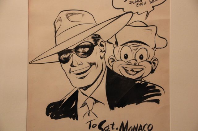 Dans l'exposition Will Eisner, génie de la bande dessinée américaine