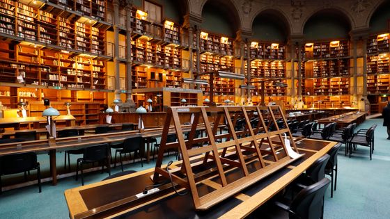 Le site Richelieu de la Bibliothèque nationale de France s’ouvre au public ©AFP - FRANCOIS GUILLOT