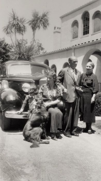 Arnold Schoenberg à Los Angeles en 1937 / Collection Arnold Schönberg Center - Wien