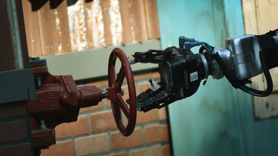 La main du robot nous affranchira-t-elle bientôt d'une vie de labeur ? ©AFP - MARK RALSTON / AFP