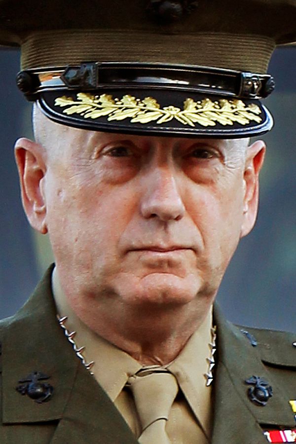 Le Général 4 étoiles John Mattis, futur secrétaire d'Etat à la Défense de Trump