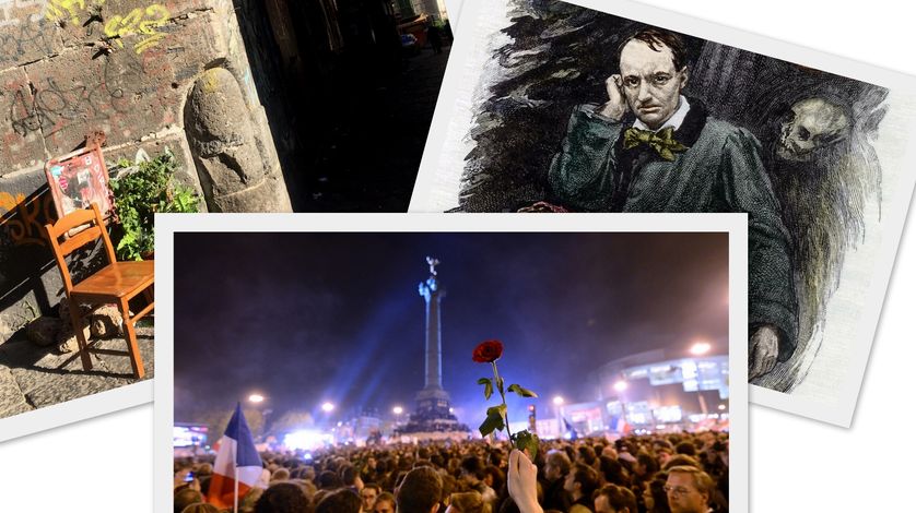 Le Naples d'Elena Ferrante, Baudelaire et la République