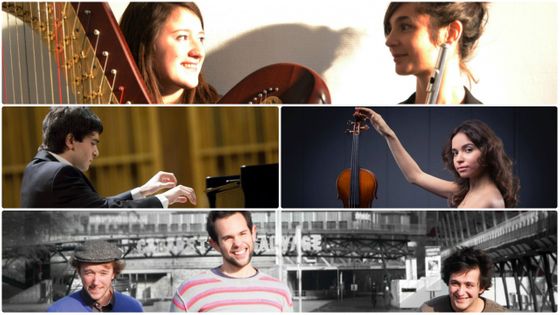 Le Duo Gingko, Ingmar Lazar, Ekaterina Valiulina, le Trio Musica Humana (DR)