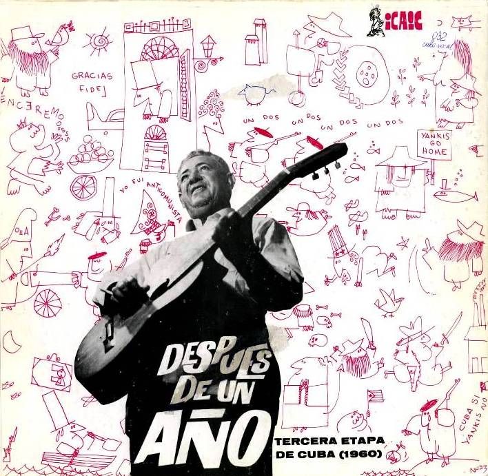Jaquette du vinyle Carlos Puebla y Los Tradicionales – "Despues De Un Ano" (ICAIC, 1960)