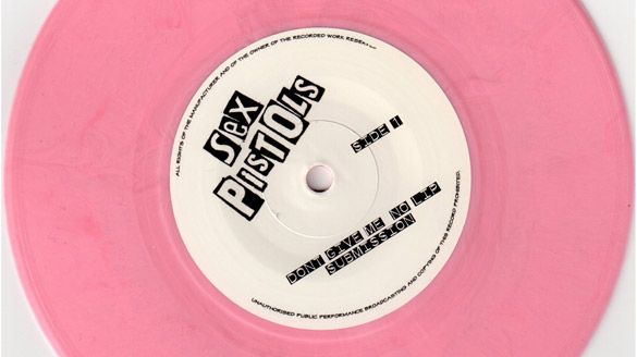 Sex Pistols - Vinyl rose