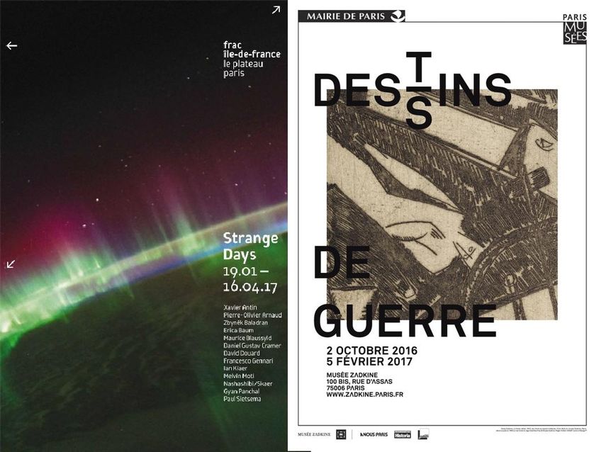 "Strange days" et "De(s/t)ins de guerre"