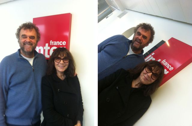 Pippo Delbono et Sophie Calle pour l'émission Dans tes rêves, janvier 2017