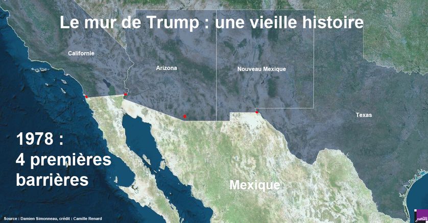 Première étape de la militarisation de la frontière mexicaine