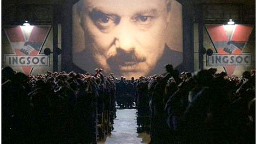 Big Brother, dans le film "1984".