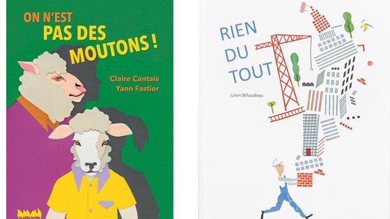 On n'est pas des moutons de C Cantais et Yann Fastier/ Rien du tour de Julien Billaudeau - La ville qui brûle/Grain de sel