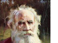 Léon Tolstoï (Gravures et dessins du XIXeme siècle)