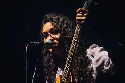 Kadhja Bonet en concert à Berlin en 2015 Kadhja Bonet en concert à Berlin en 2015