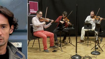 " Tribology " pour quatuor à cordes de Sébastien Rivas (2/5)