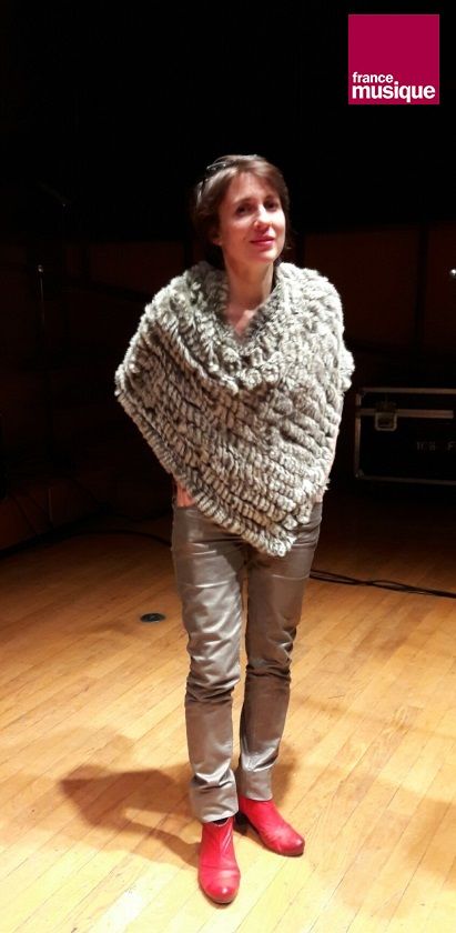 Claudia Solal au studio 106