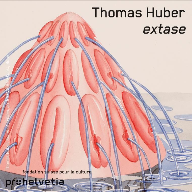 Affiche de l'exposition "Thomas Huber, extase"