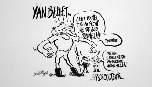 Yan Bellet vu par Mathieu Burniat