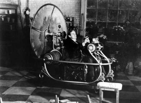 La machine à voyager dans le temps, dans le film inspiré du roman de H.G Wells, en 1961.