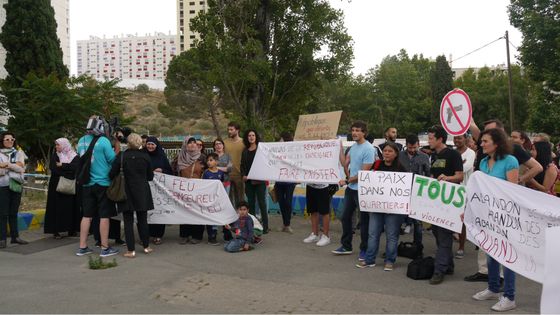 Rassemblement contre les violences dans les quartiers ©Radio France - Pascale Pascariello