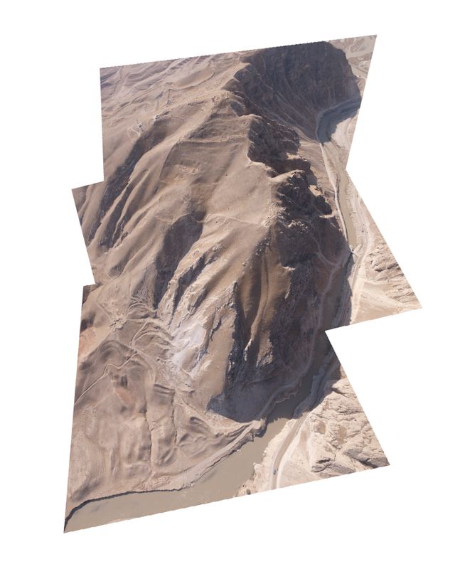 Ruine, 2011, impression pigmentaire, 120 x 150 cm KAFIR QALA, GORGES DE LA BALKH-AB Province de Balkh, Afghanistan