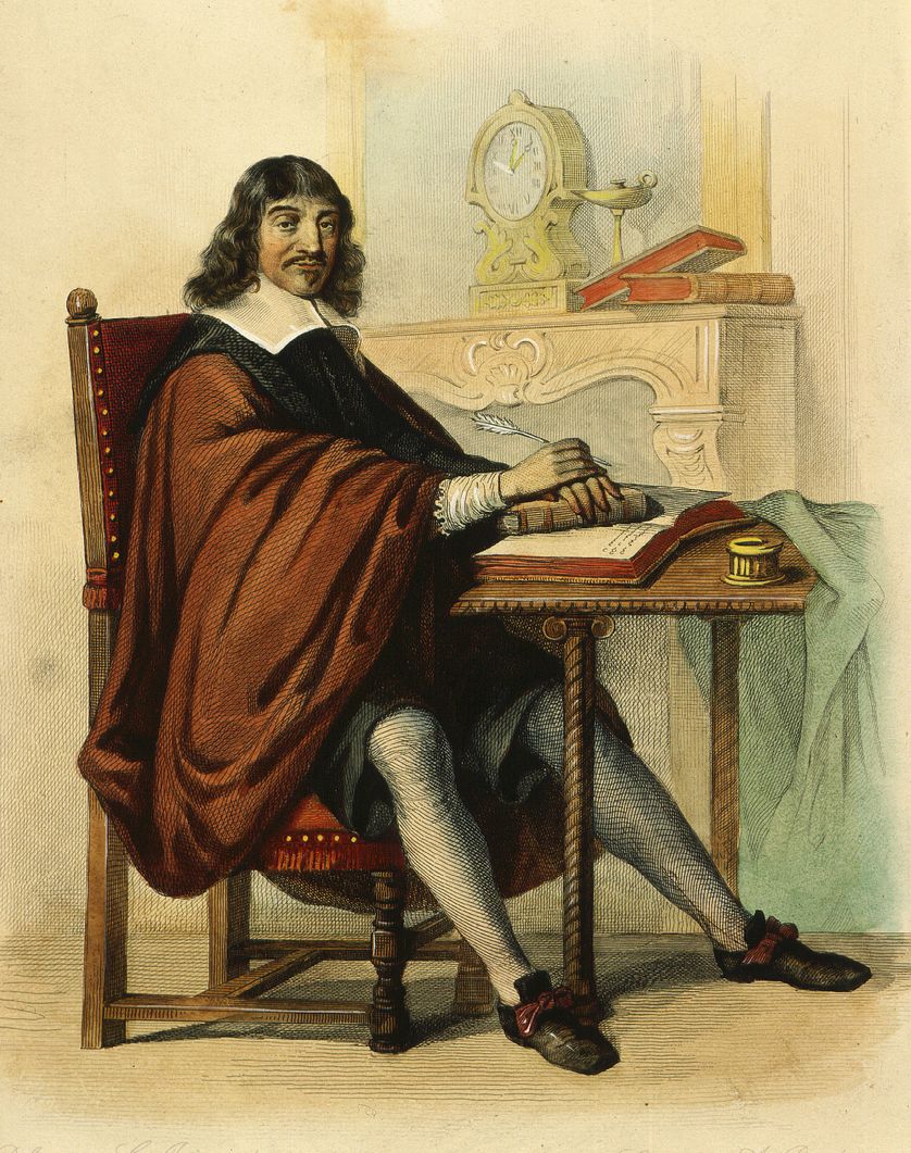 René DESCARTES (1596-1650) par C. Jacquand