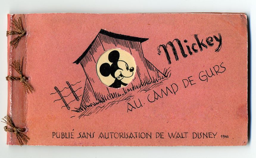 Mickey au camp de Gurs, d'Horst Rosenthal (auteur), 1942.