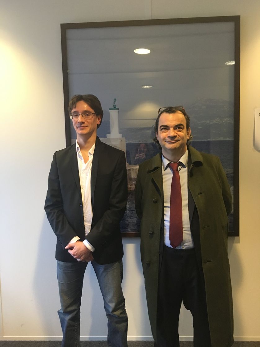 Thibaut Rioufreyt et Patrick Lafarge