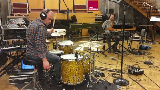 Invaders (Nicolas Courret et David Euverte) en balance au studio 107 - Soizic Noël