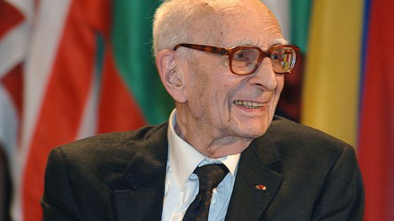 Claude Lévi-Strauss en 2005 - UNESCO/Michel Ravassard