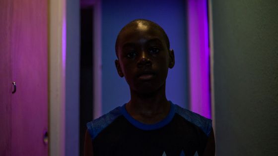 L'acteur Alex R. Hibbert dans le film Moonlght - David Bornfriend