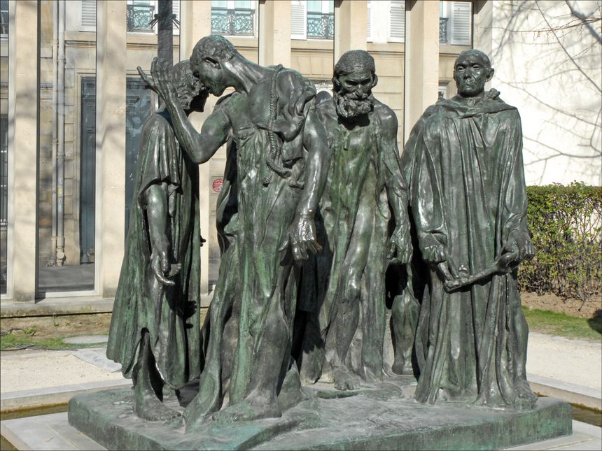 Le Monument aux Bourgeois de Calais (1889).