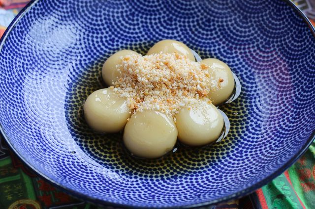 Perles de riz Gluant