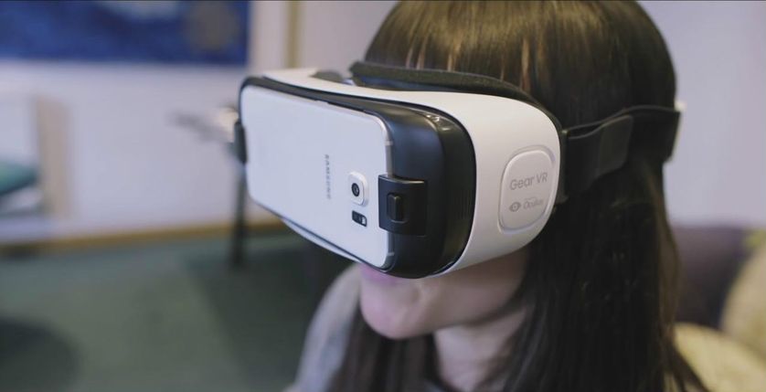 Capture d'écran de Notes on Blindness, un film en Réalité Virtuelle cofinancé par arte et le CNC