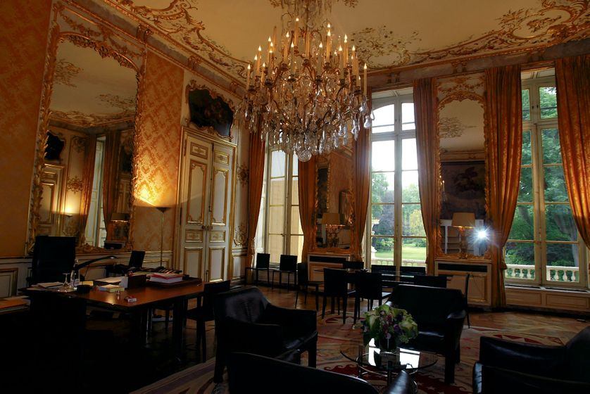 Salon jaune de l'hôtel de Matignon