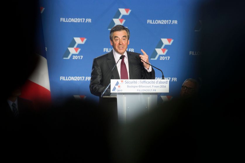 François Fillon, le 3 mars 2016.