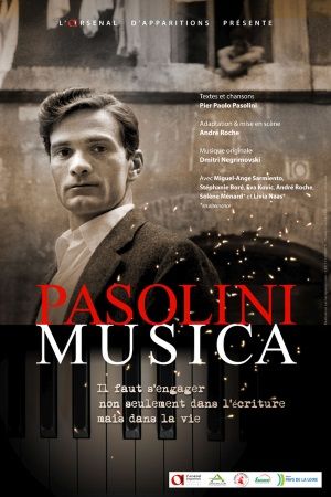 “PASOLINI MUSICA” textes et chansons de Pier Paolo Pasolini