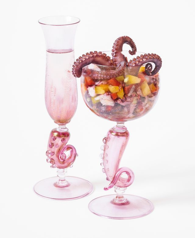 Salade poulpe tirée de "Venise gourmande et créative" d'Enrica Rocca