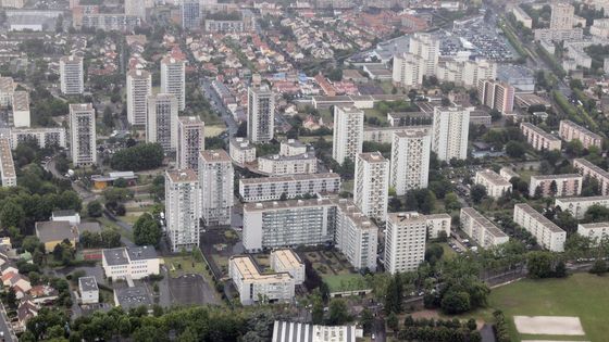 vue aérienne de la Courneuve ©AFP - JACQUES DEMARTHON