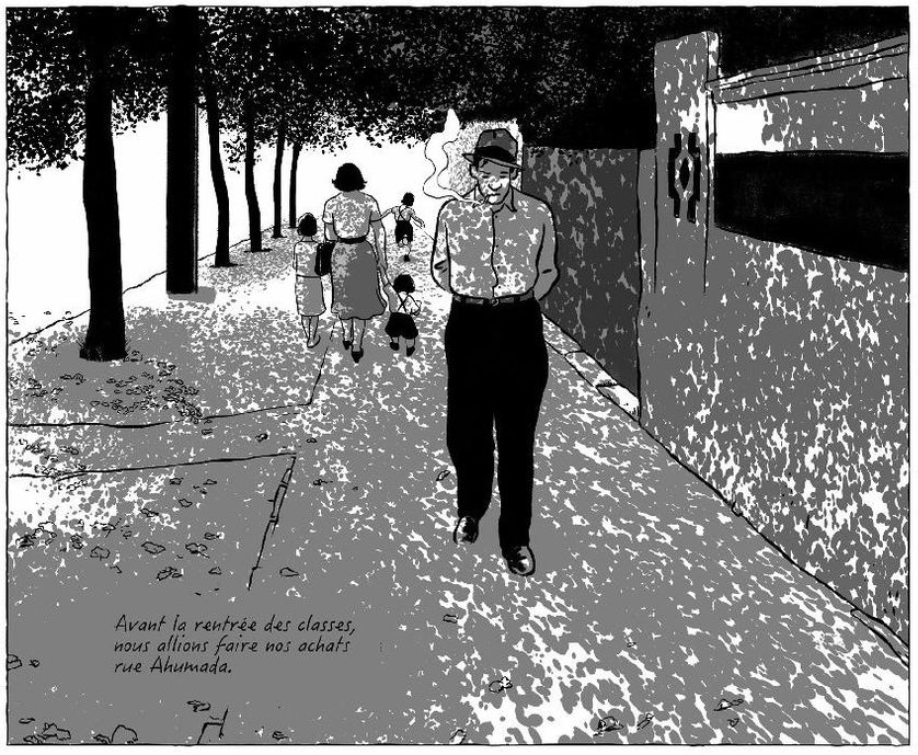 Case du roman graphique "Là où se termine la terre" aux éditions Steinkis