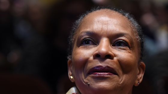 Christiane Taubira à la New York University le 29 janvier 2016 ©AFP - Jewel Samad